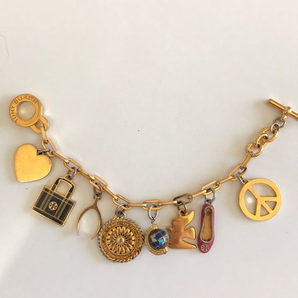 tory burch charm bracelet